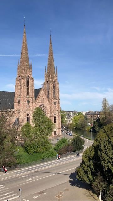 Ausblick aus dem Zimmer (links)