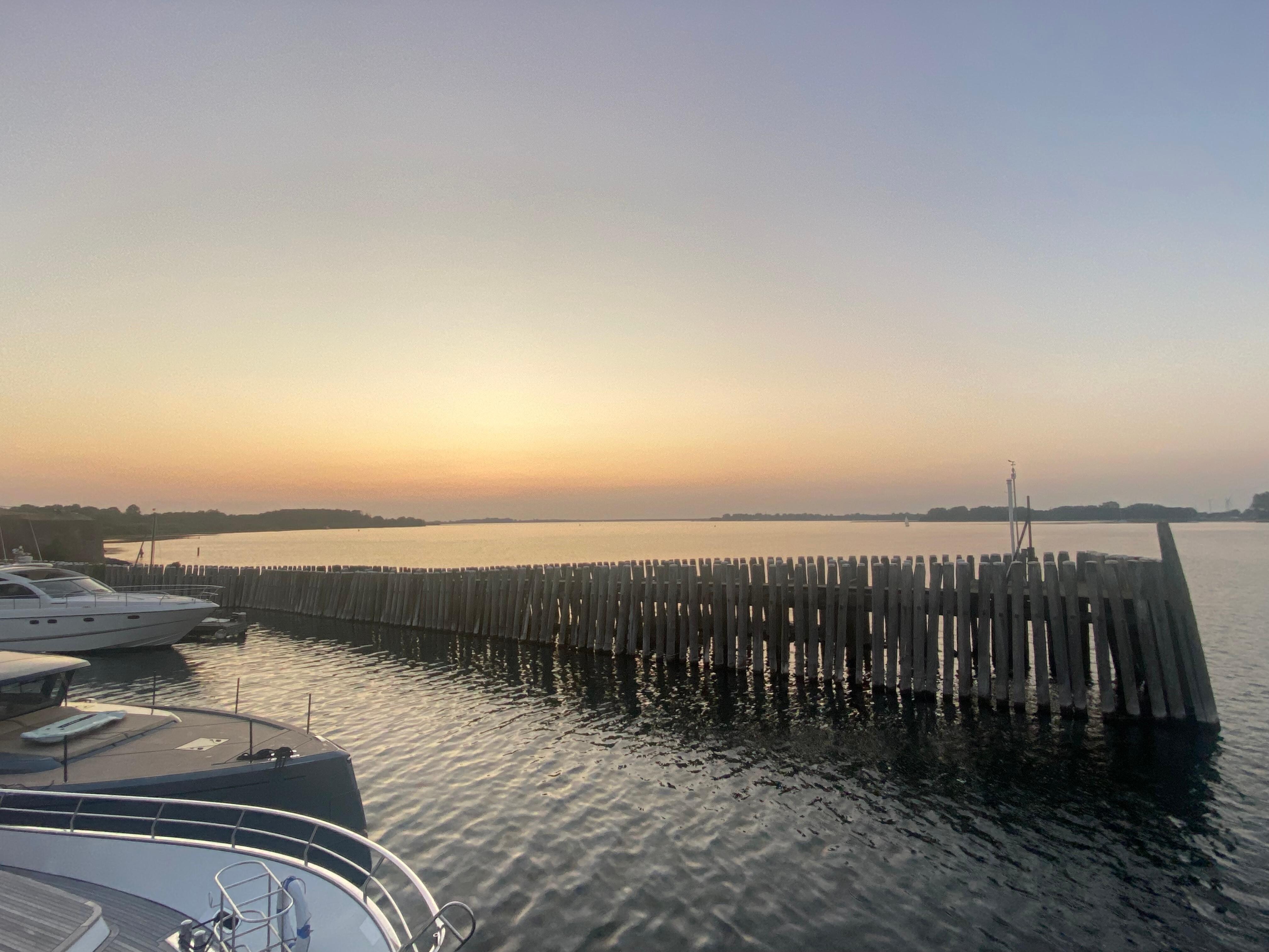 Uitzicht bij het Torentje en haven-ingang