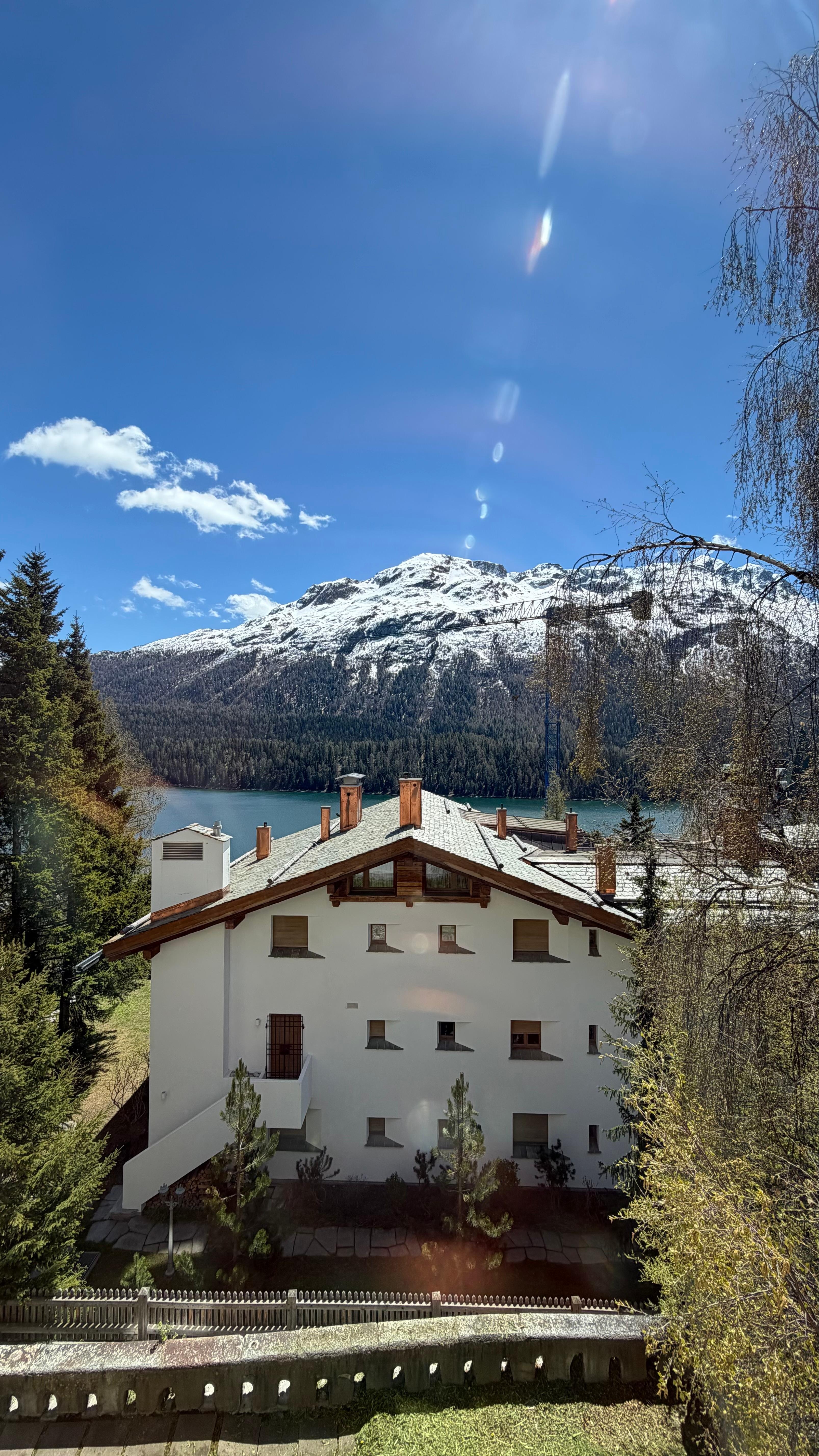 View from the breakfast room 