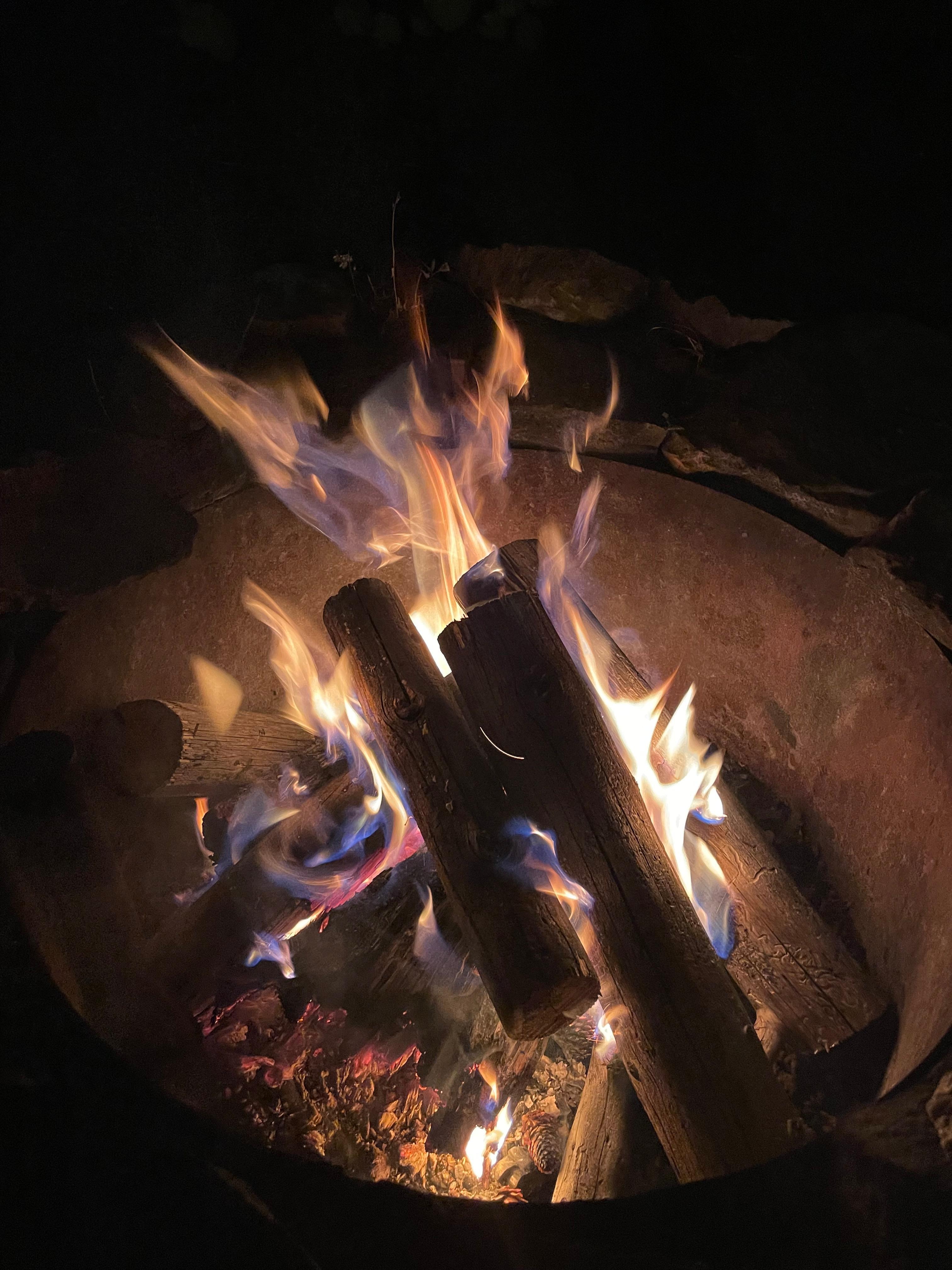 Fire at Firehole Cottage