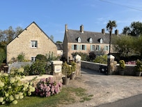 The hotel from the road