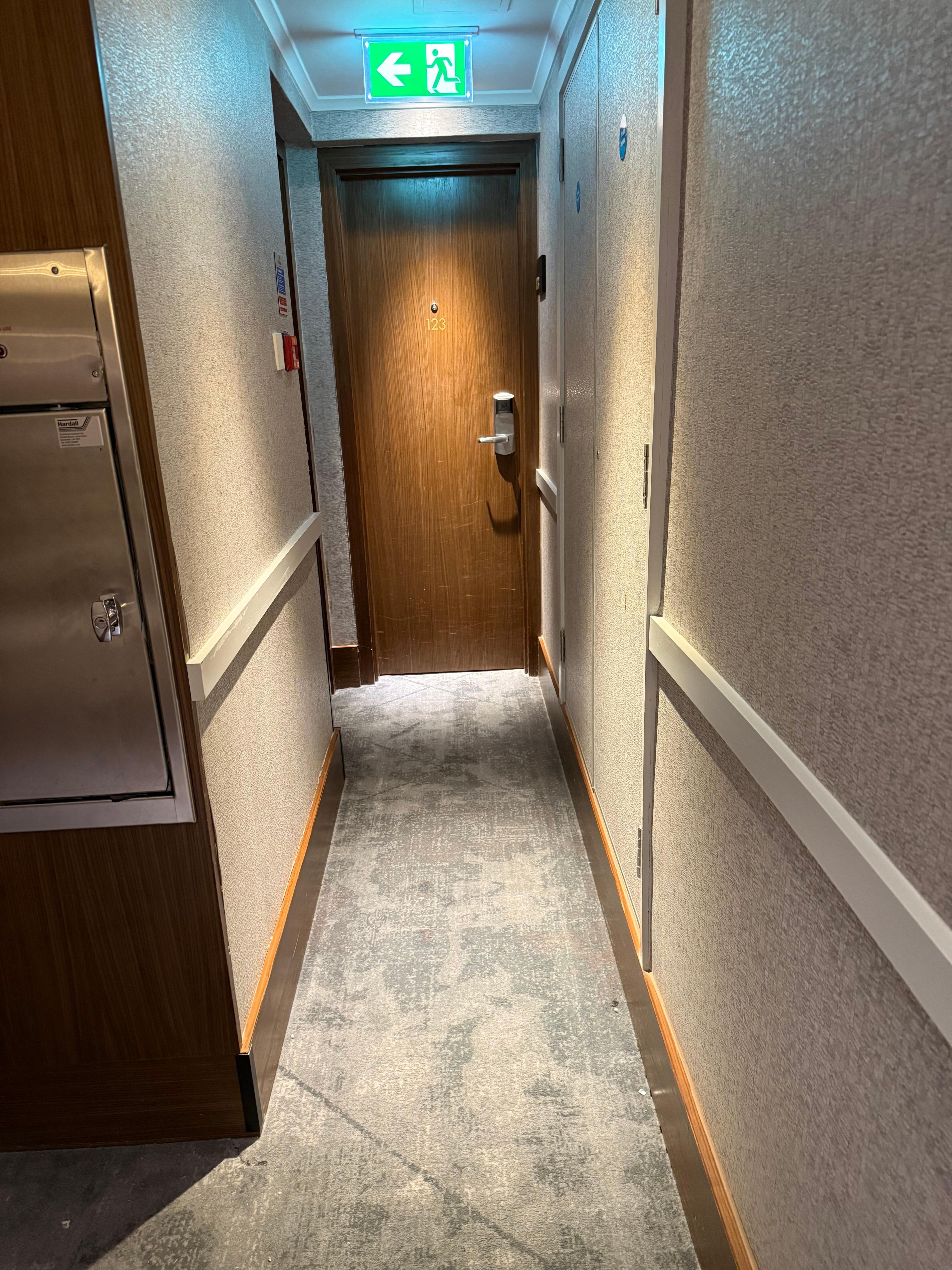 Hallway to our room
