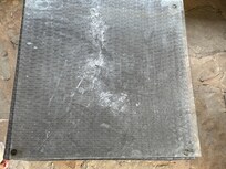 Outdoor table that hasn’t been cleaned in months