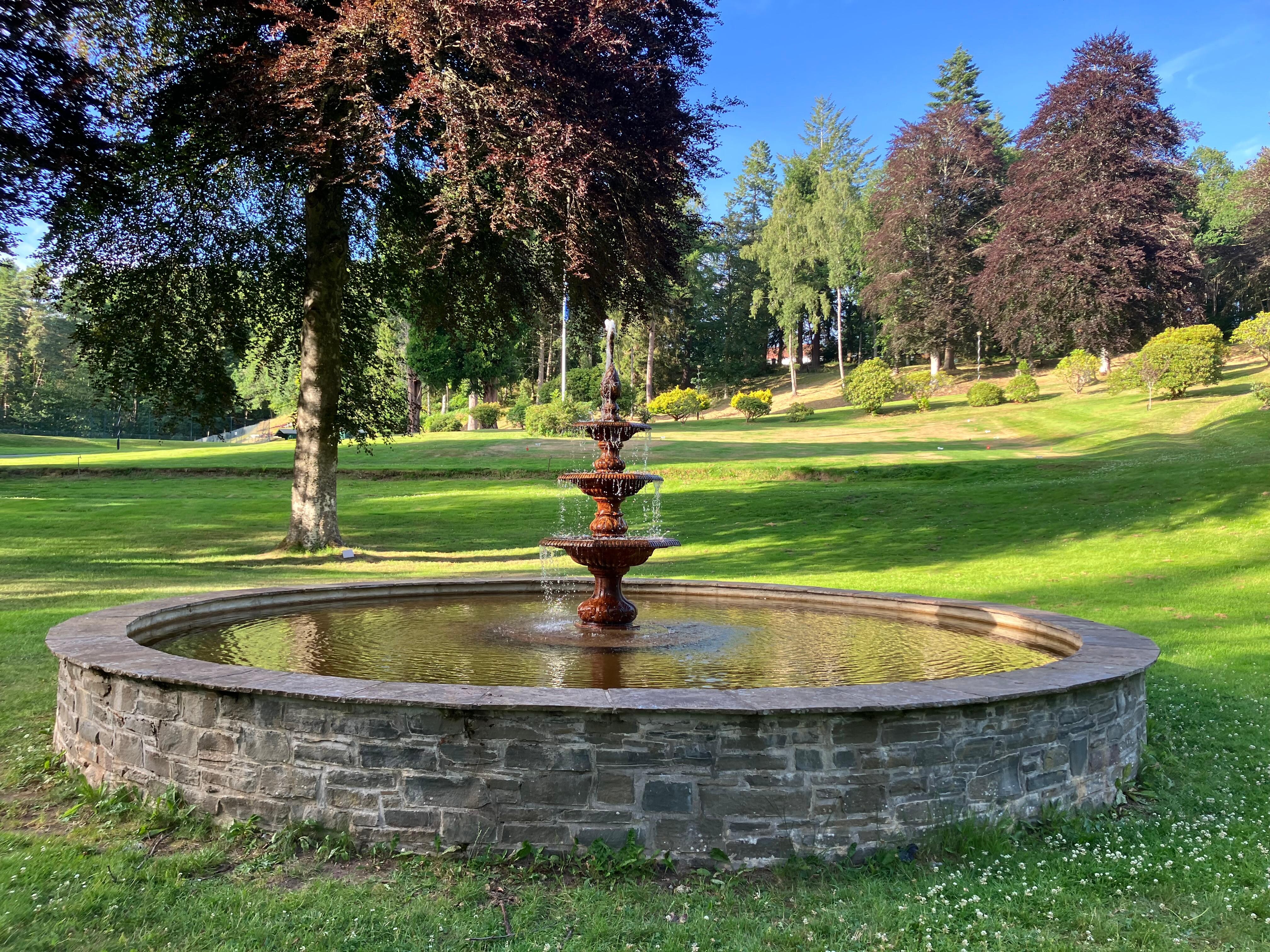 Fountain in the grounds