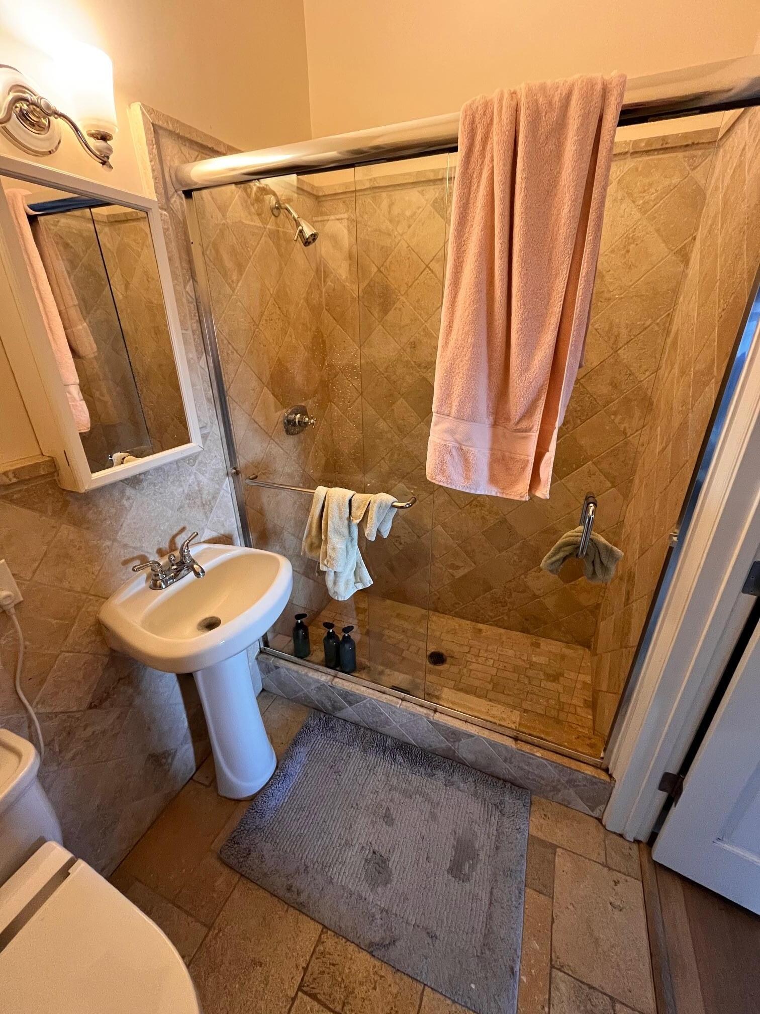 Shower area