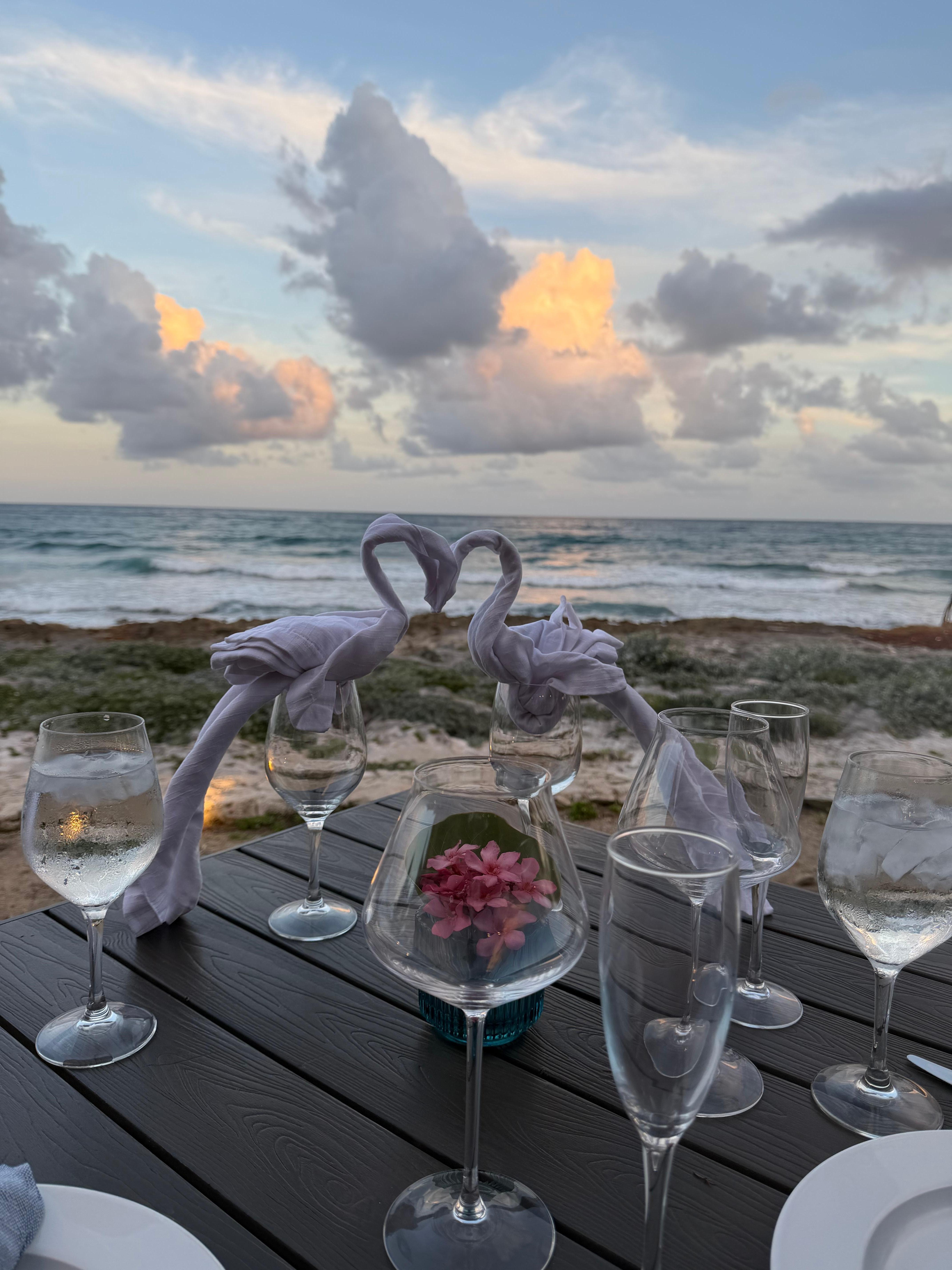 Romantic dinner for my 30th birthday