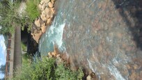 walk from Wild Irishman to Keystone lake