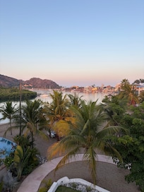 View from roof top