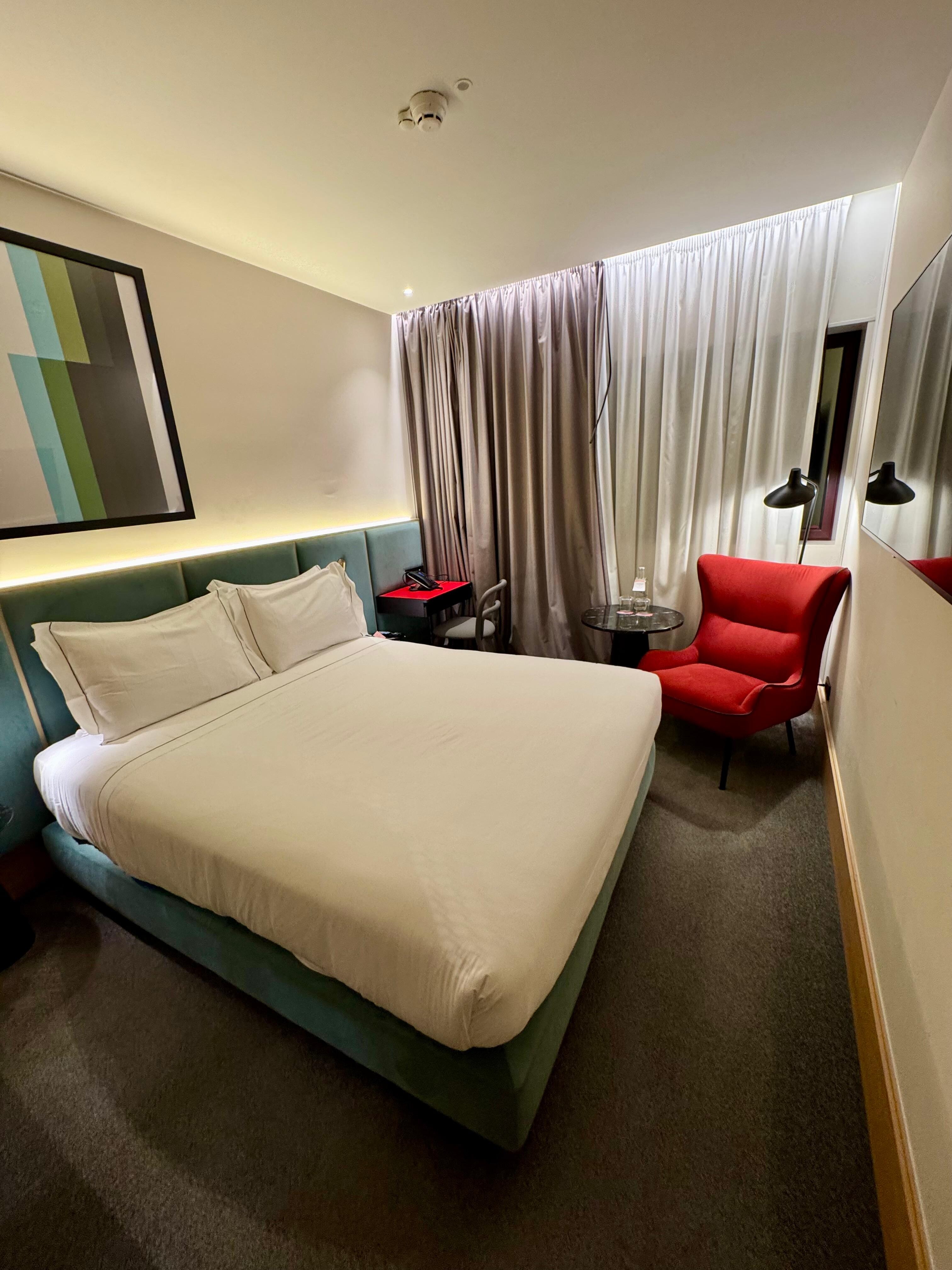 My hotel room.