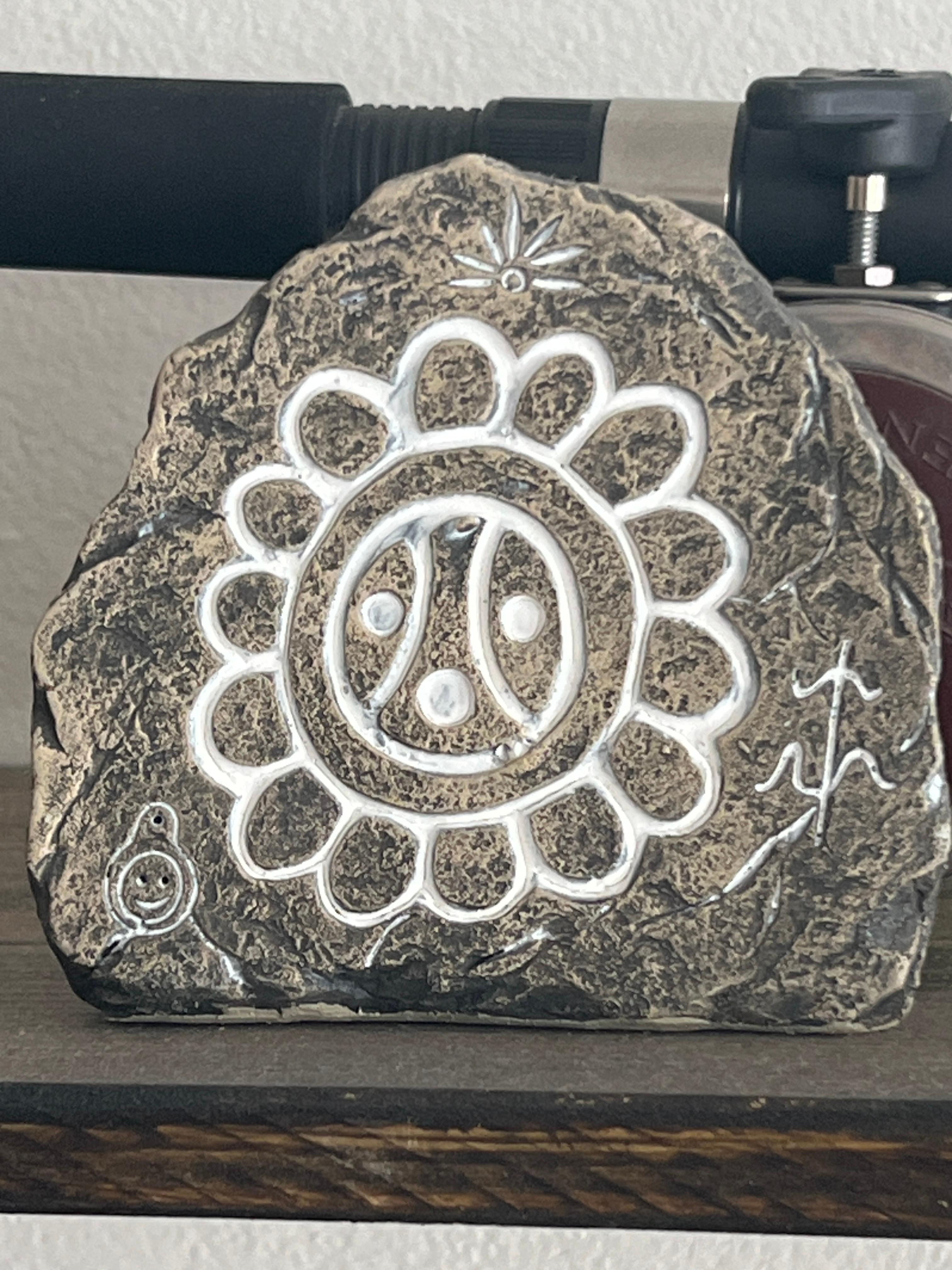 Living room decor 
Taino petroglyphs of the sun