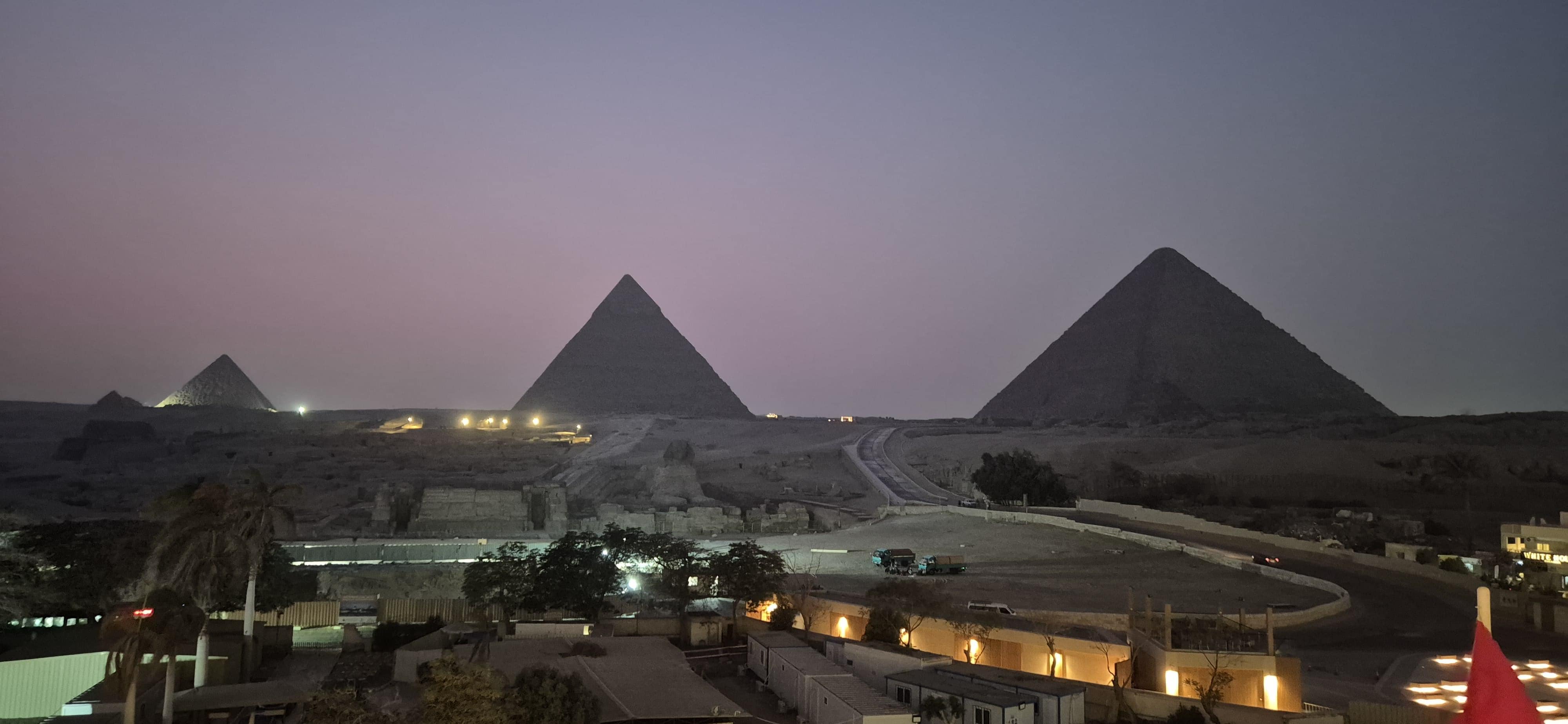 Blick von der Dachterrasse 
