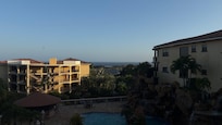 View from restaurant outdoor seating