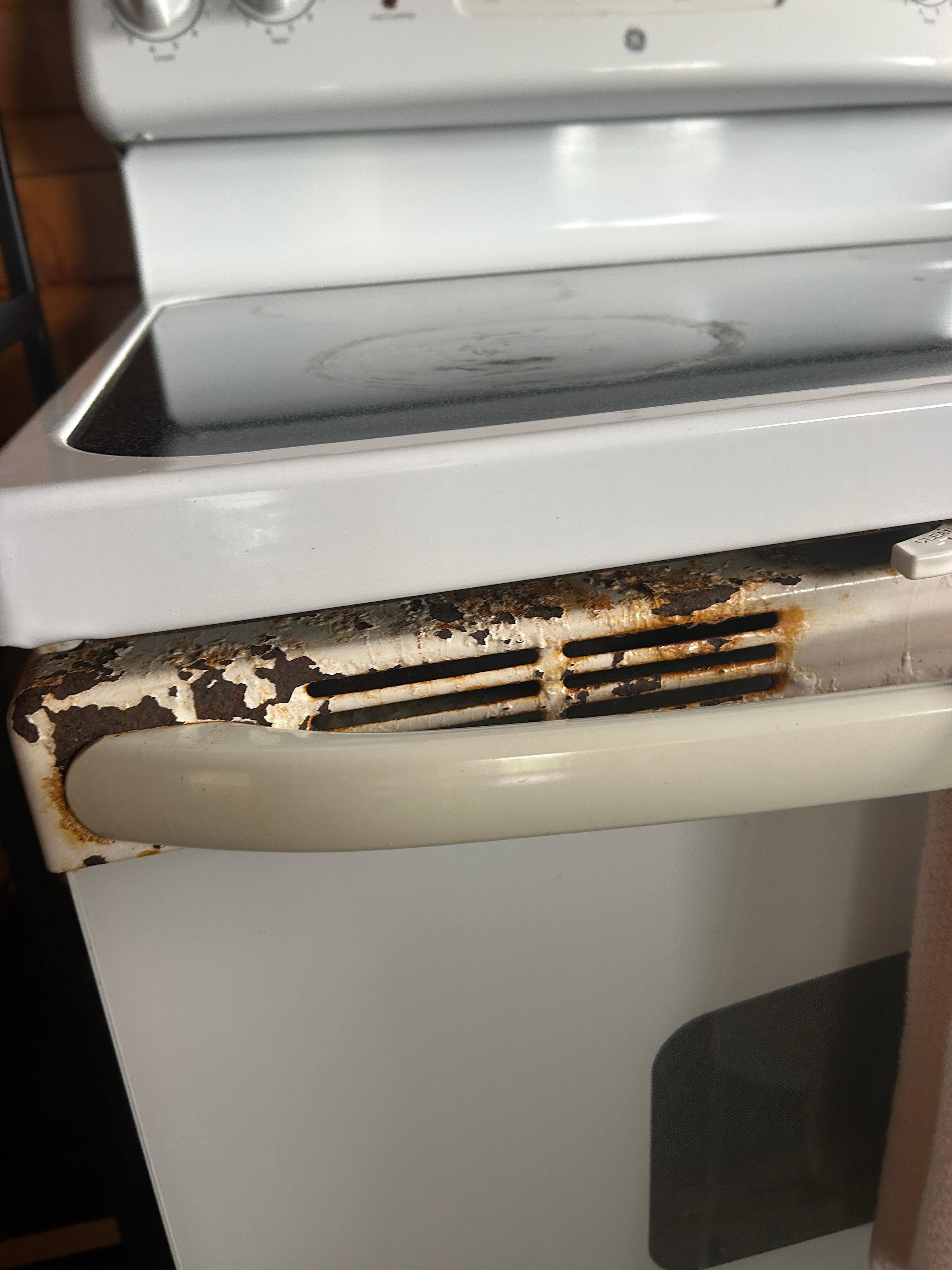 Everything rusted and old