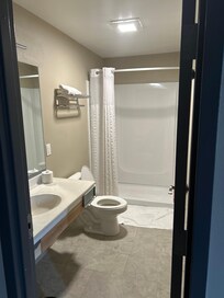 A look into the bathroom