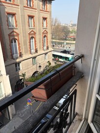 View of the Seine to the right