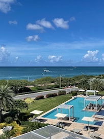 View from our balcony 🏝️