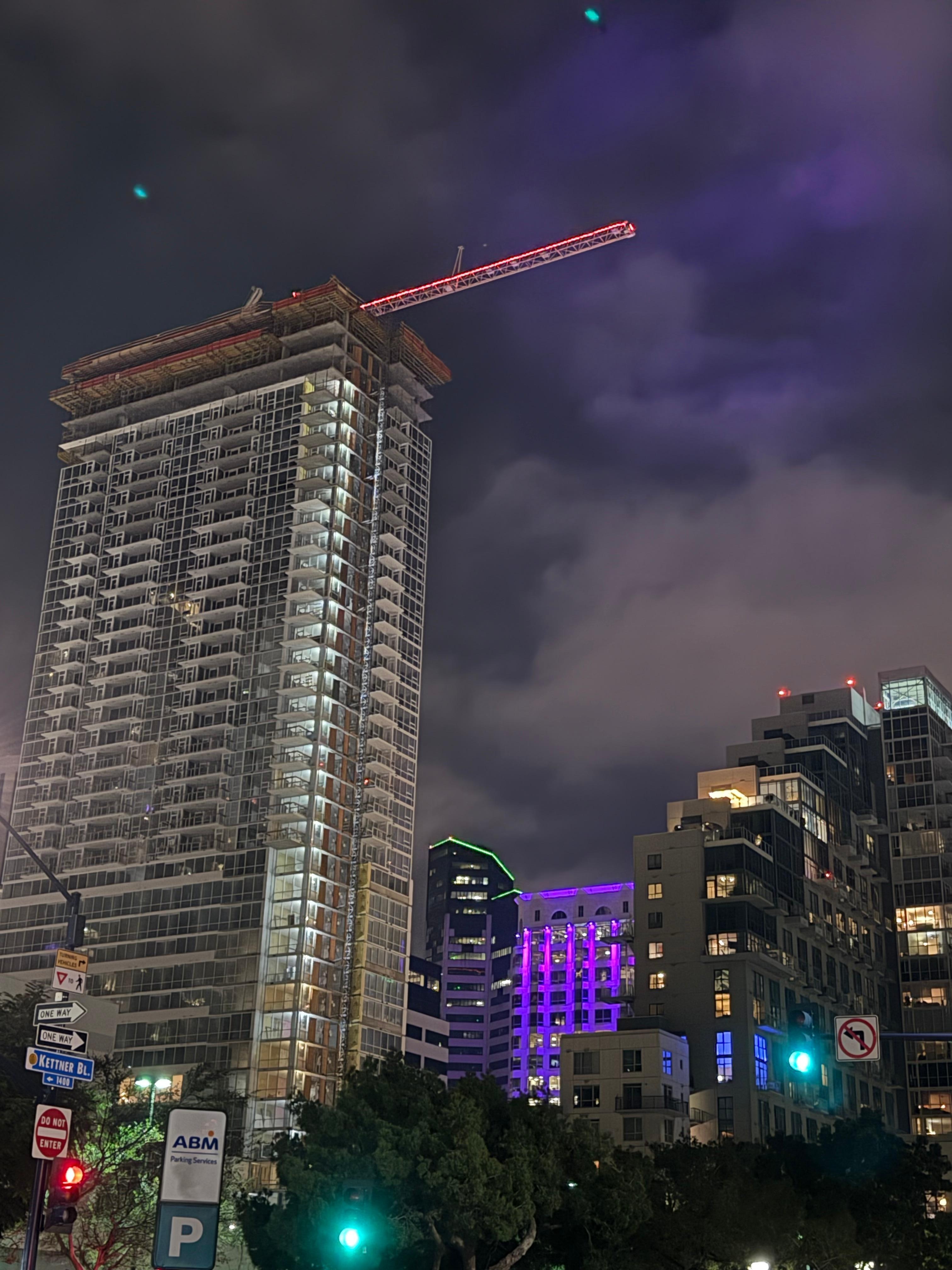 Downtown nights lights