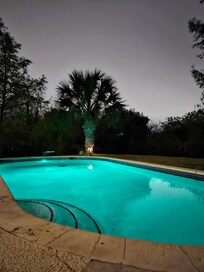 Night time swim is the best!