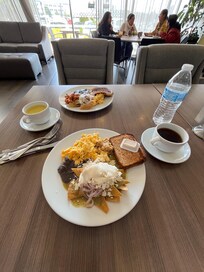 Complimentary breakfast which was delicious!