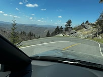 Forest Gump curve @Grandfather Mtn