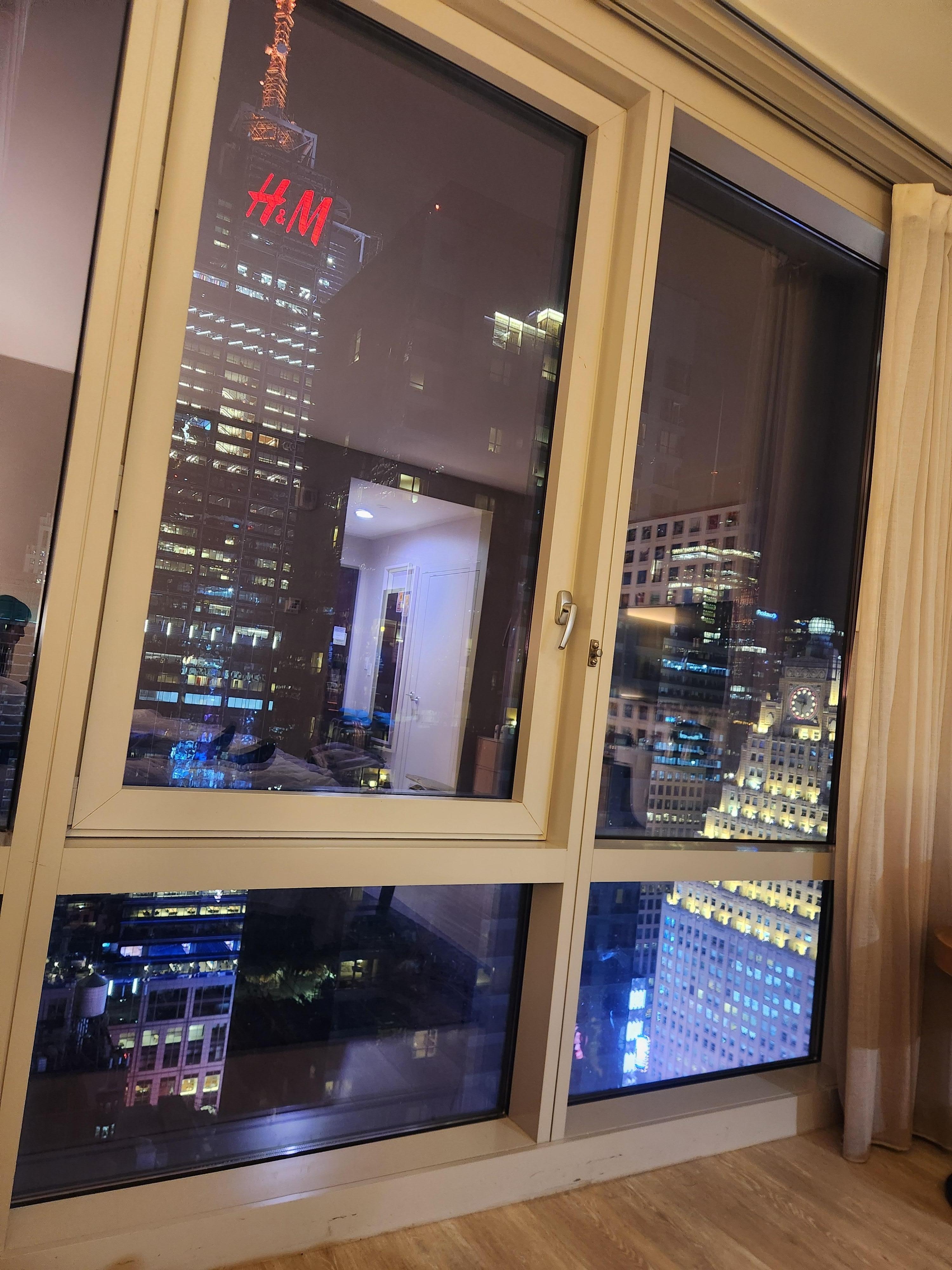 The view is fantastic. 