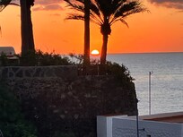 8 Uhr morgens vom Balkon aus