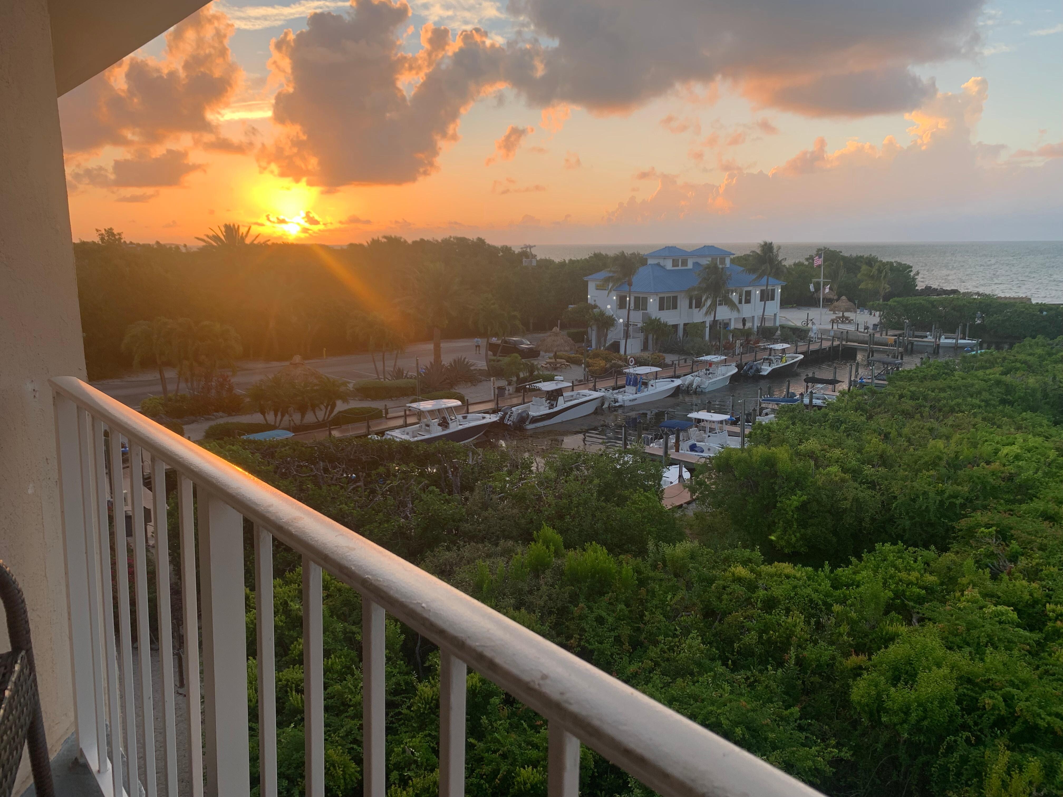 View from the balcony!