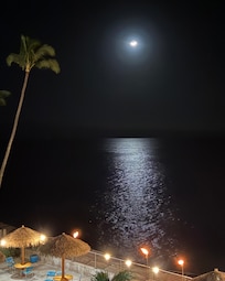 Night time view from our lanai