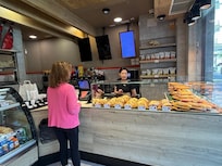 Many bakery shops