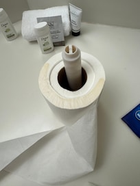 Wet & yellow stained. Possibly urine.