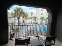 View from my balcony room