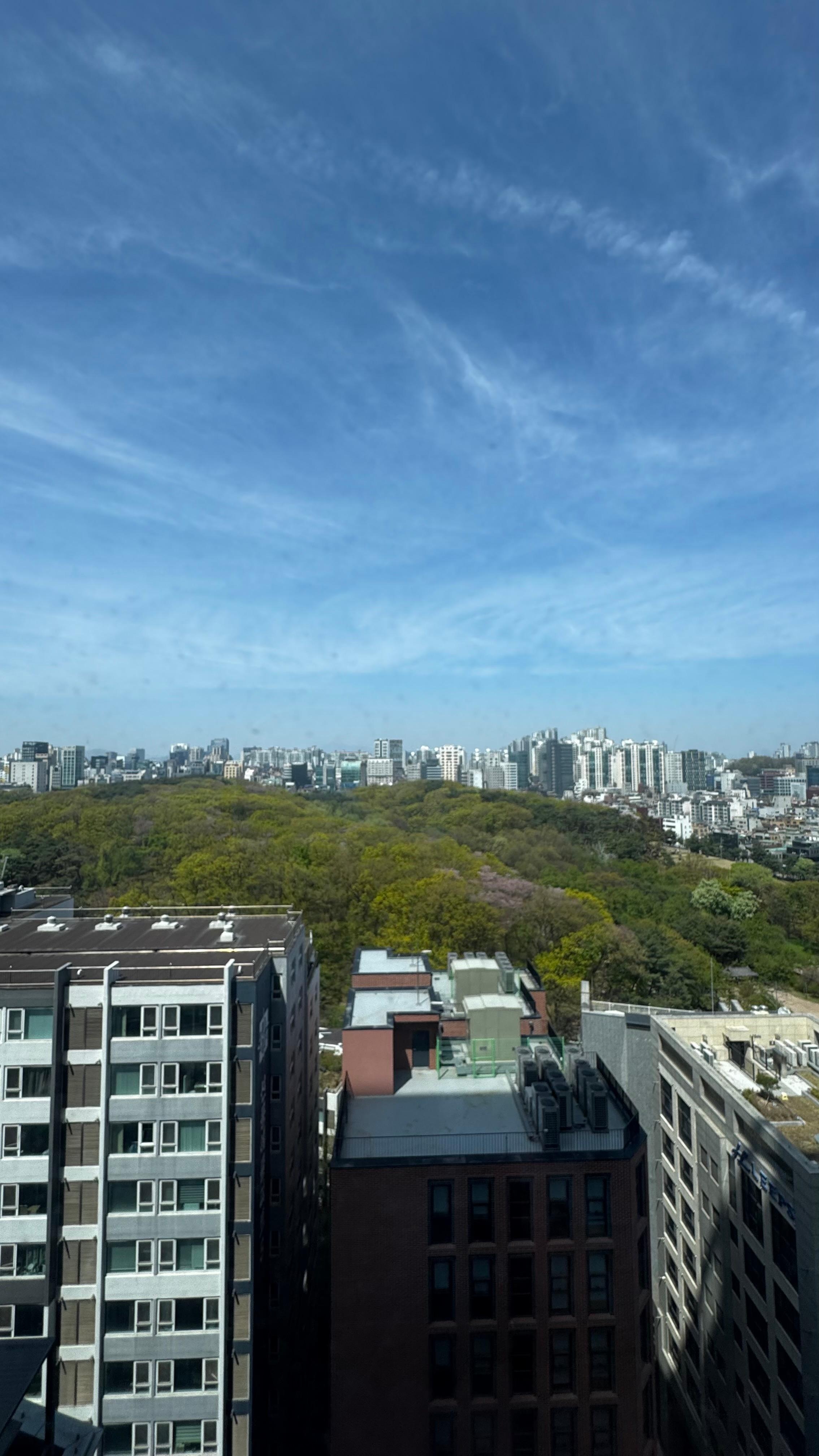 Room view from the 14th floor