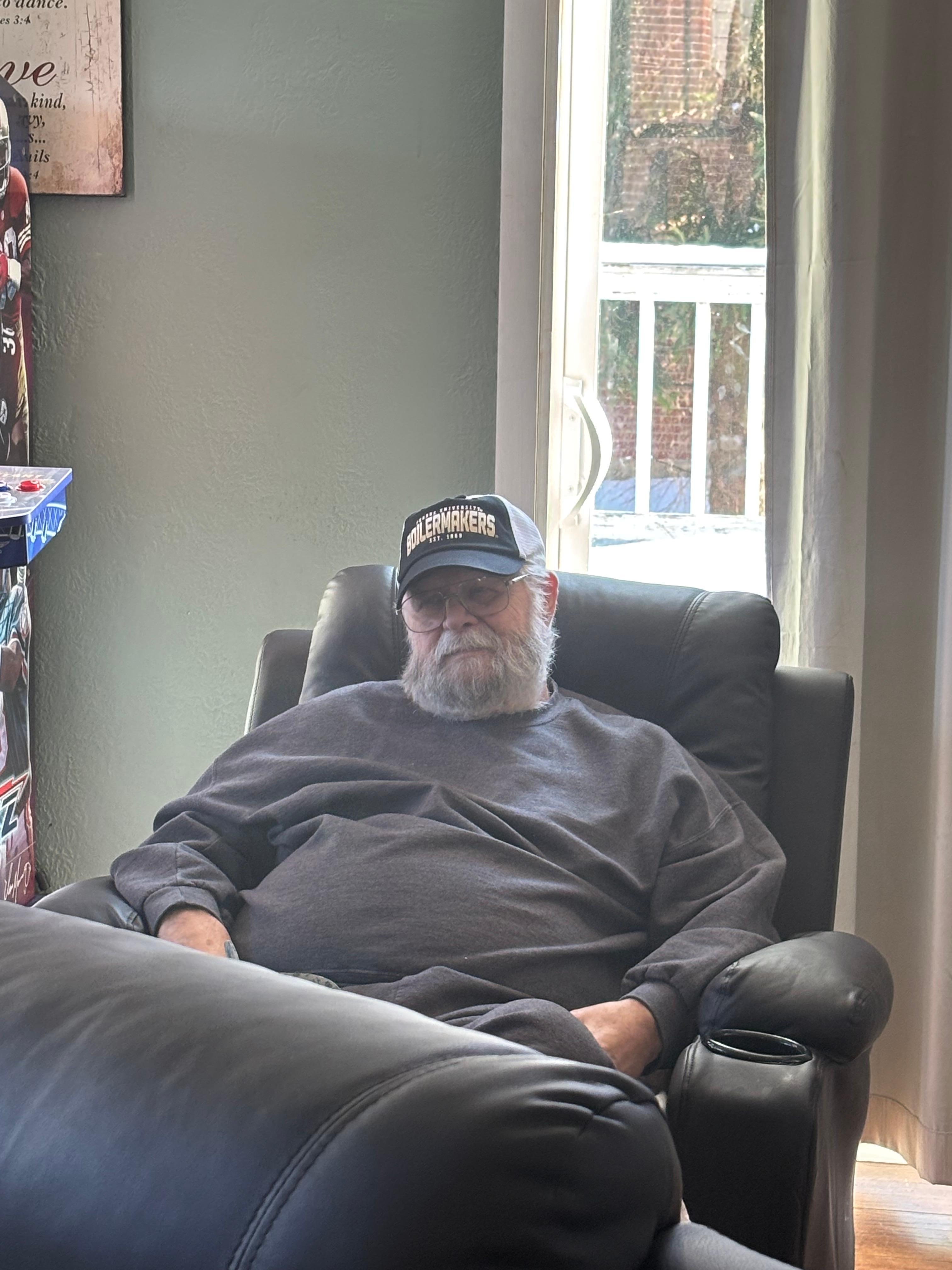 My dad got to see his great grandkids!  