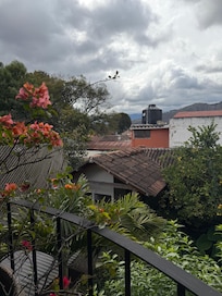 Terrace across rooms