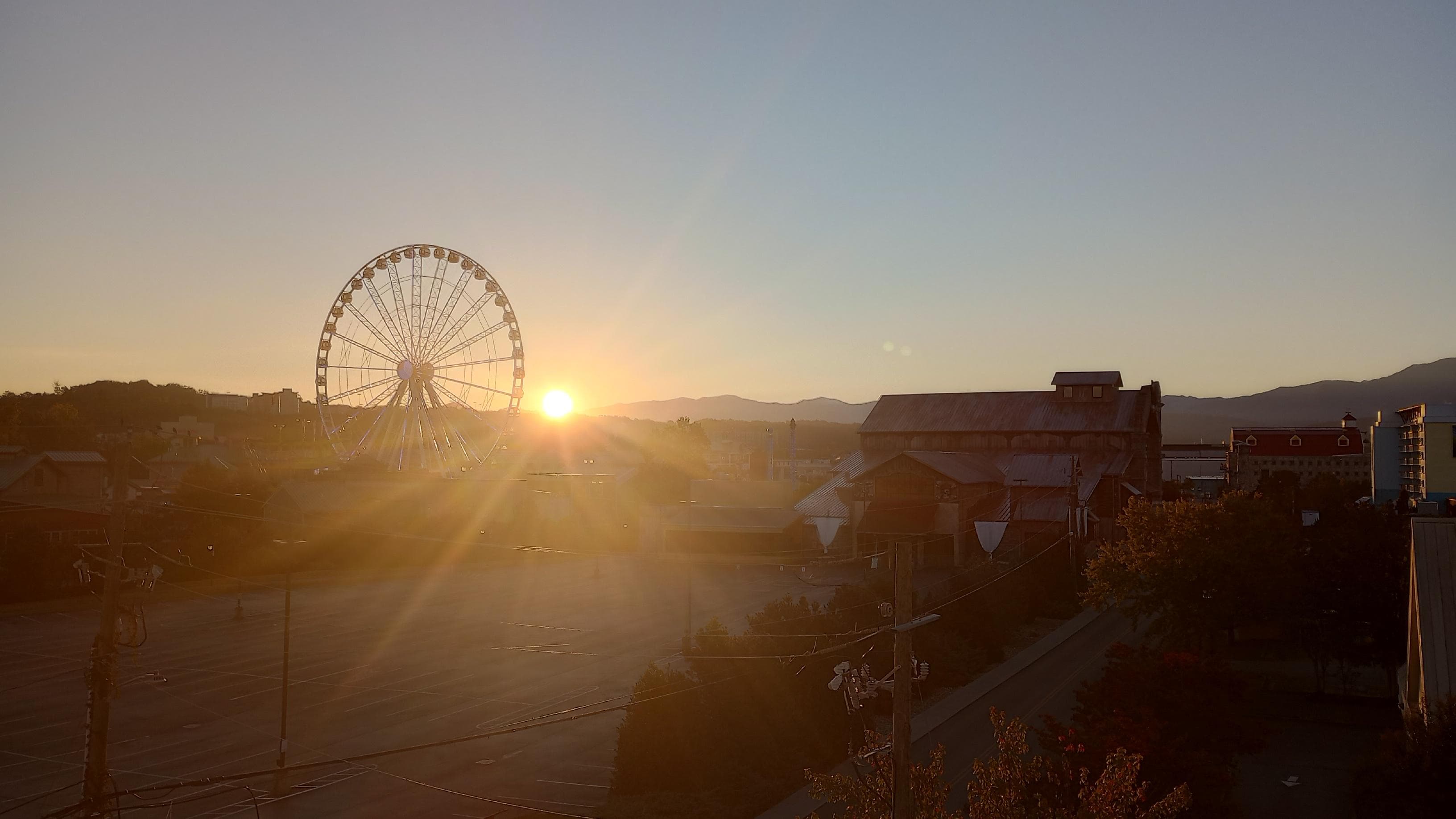 The location is within walking distance to The Island.