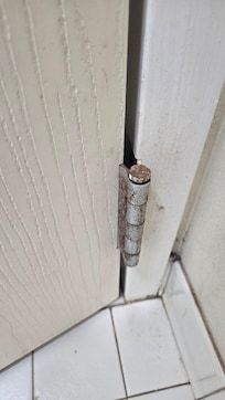 Rust in bathroom
