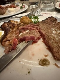 Allegedly a medium well steak