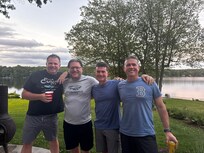 Old friends at a beautiful setting