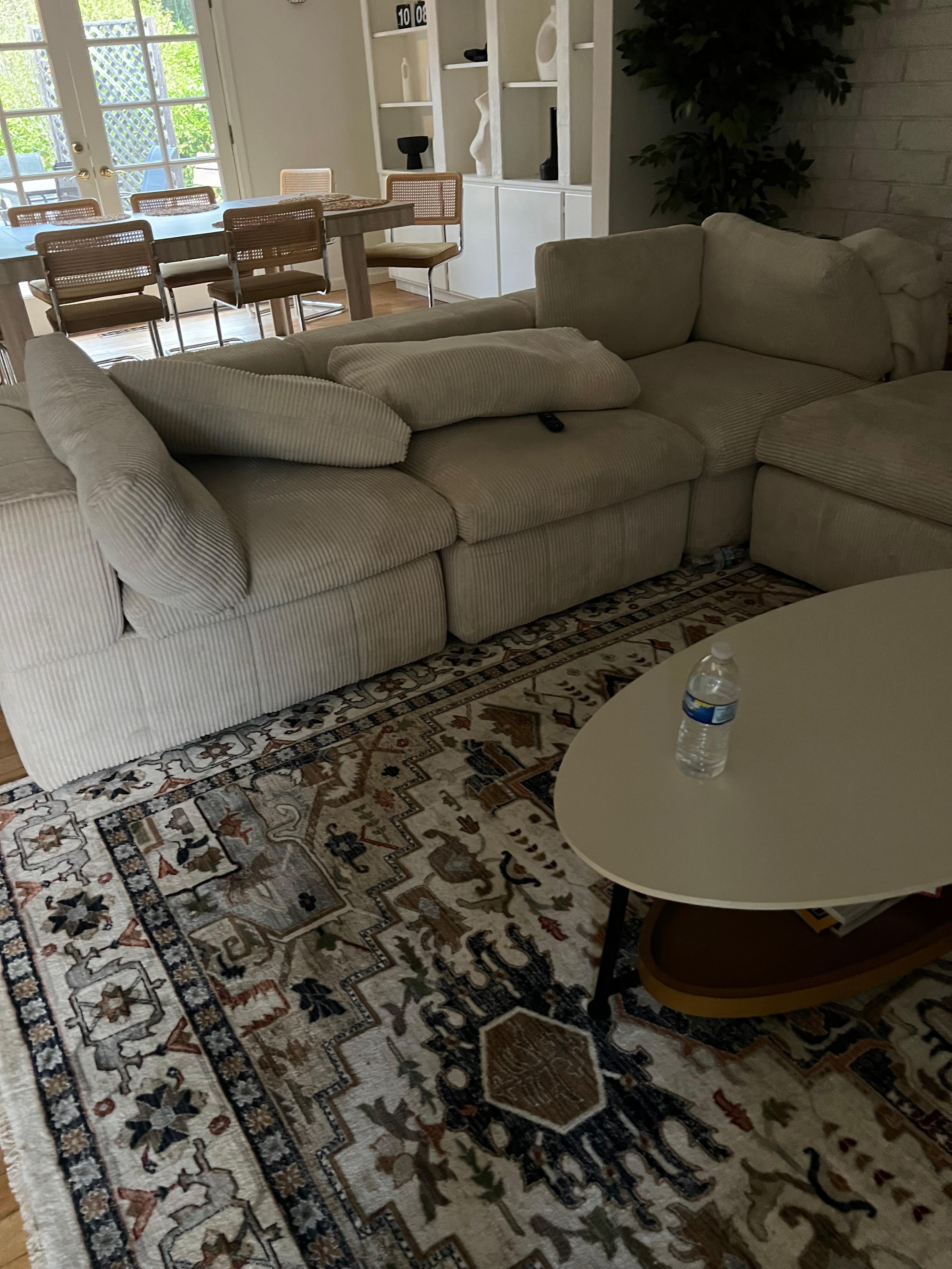 What we walked into after “ cleaning”