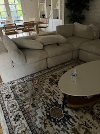 What we walked into after “ cleaning”