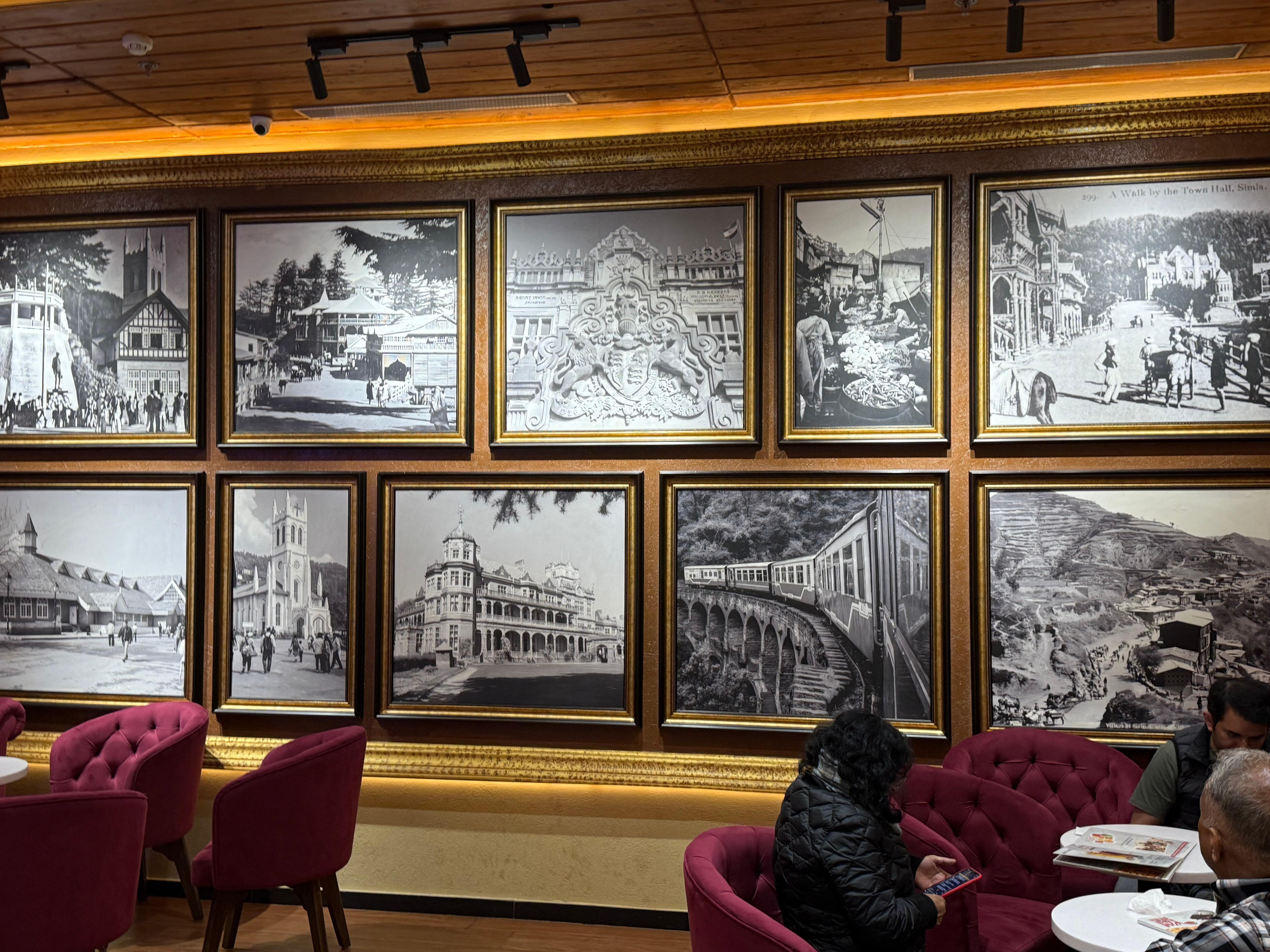 In the old Townhouse. Either side of this is a KFC, Costa and Pizza Hut?!