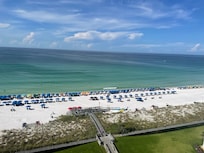 View from our balcony.