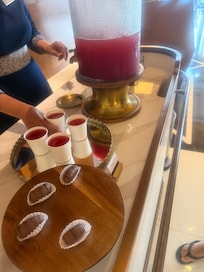 Treats in the lobby