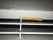 The heater smelled like urine and barely worked.