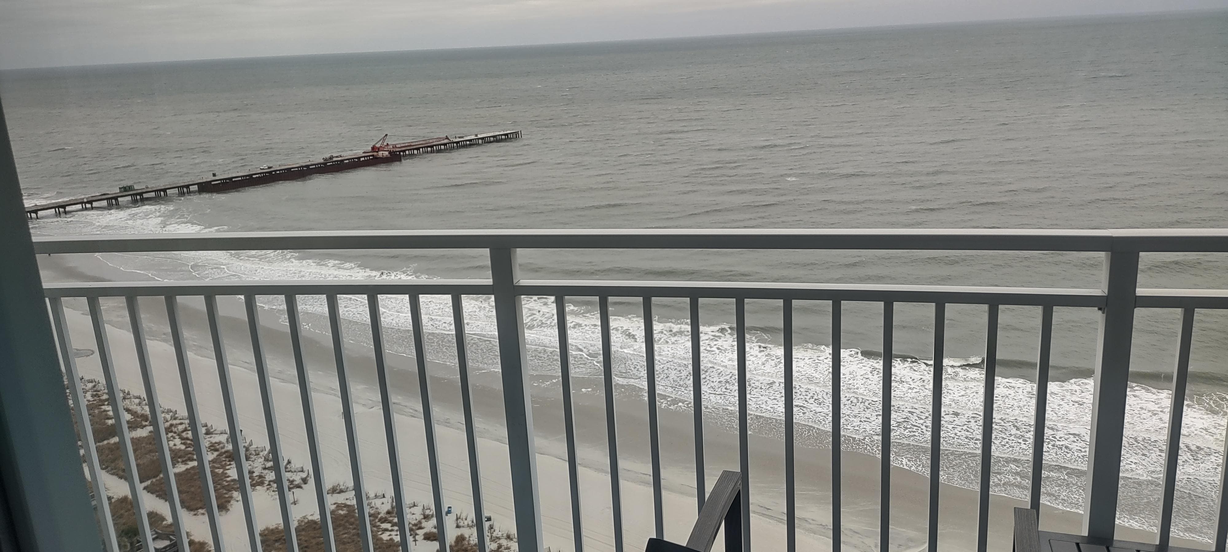 View from balcony 21st floor 