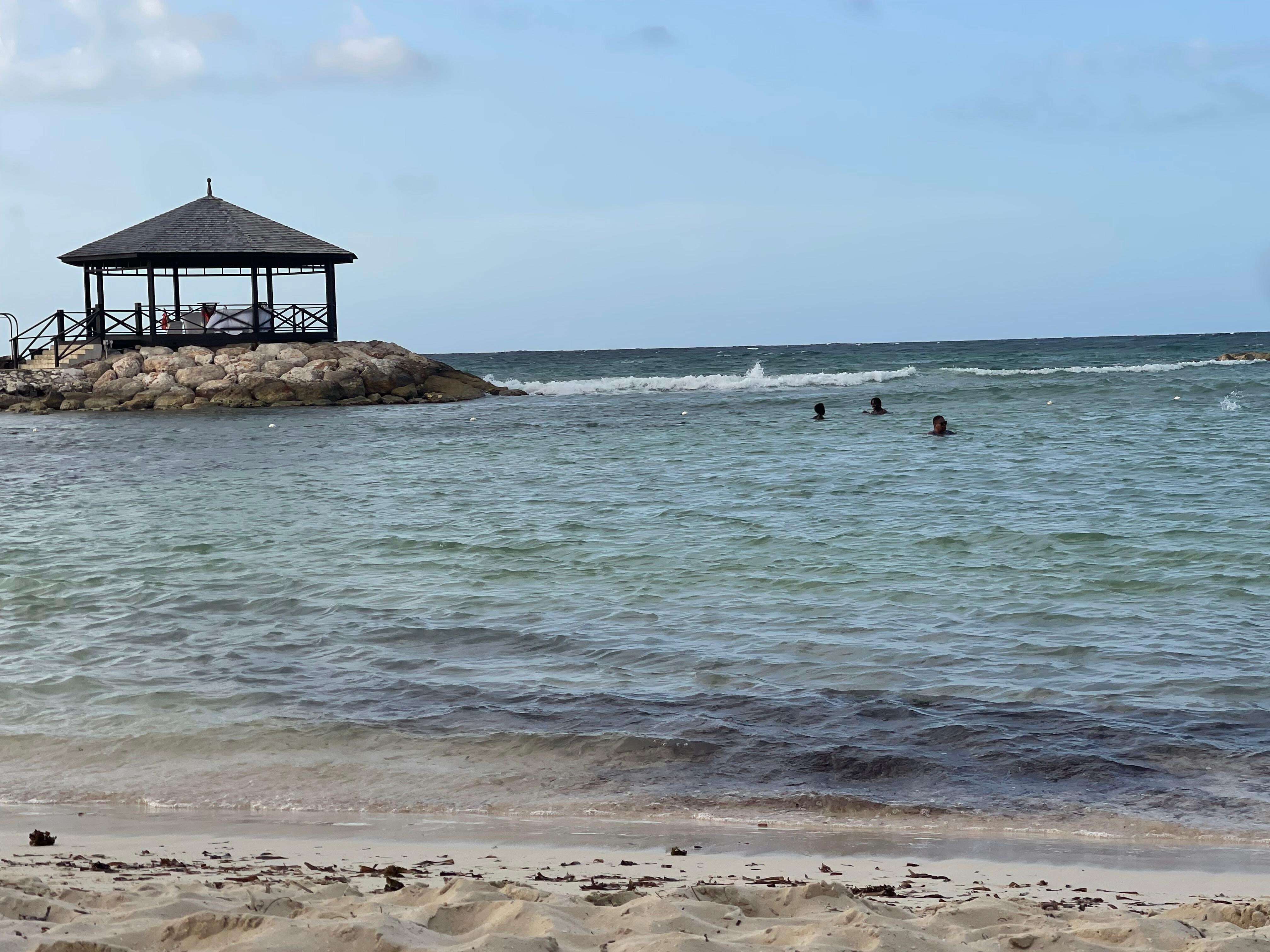 Zumba is available daily. The soundtrack is the ocean. 