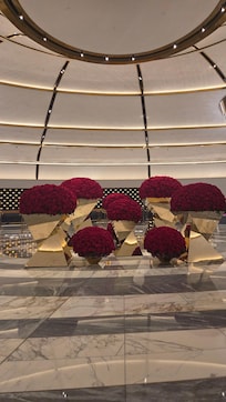 Front entrance was enormous, clean and beautiful!