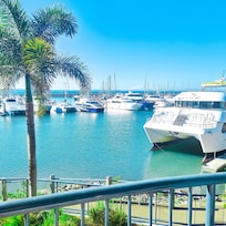 The marina view from level 2