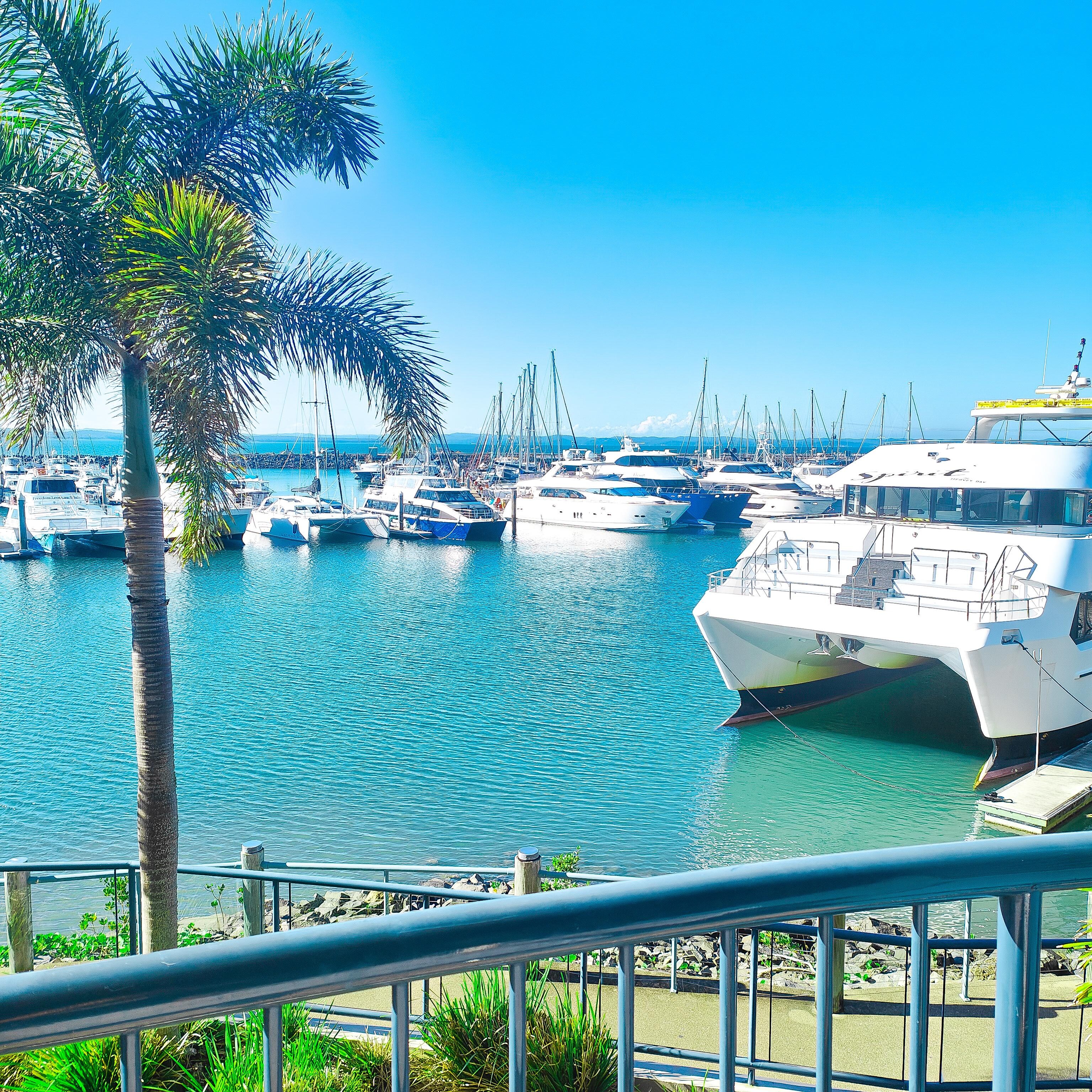 The marina view from level 2