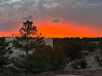 sunset views from the porch